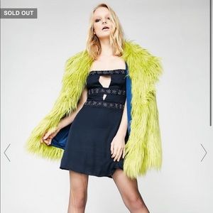 For Love & Lemons Opal Beaded Mini Dress ‘